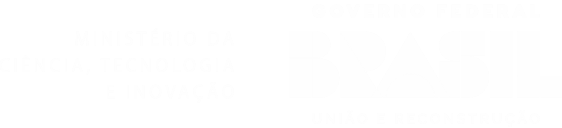 Logo do Ministério da Ciência, Tecnologia e Inovações