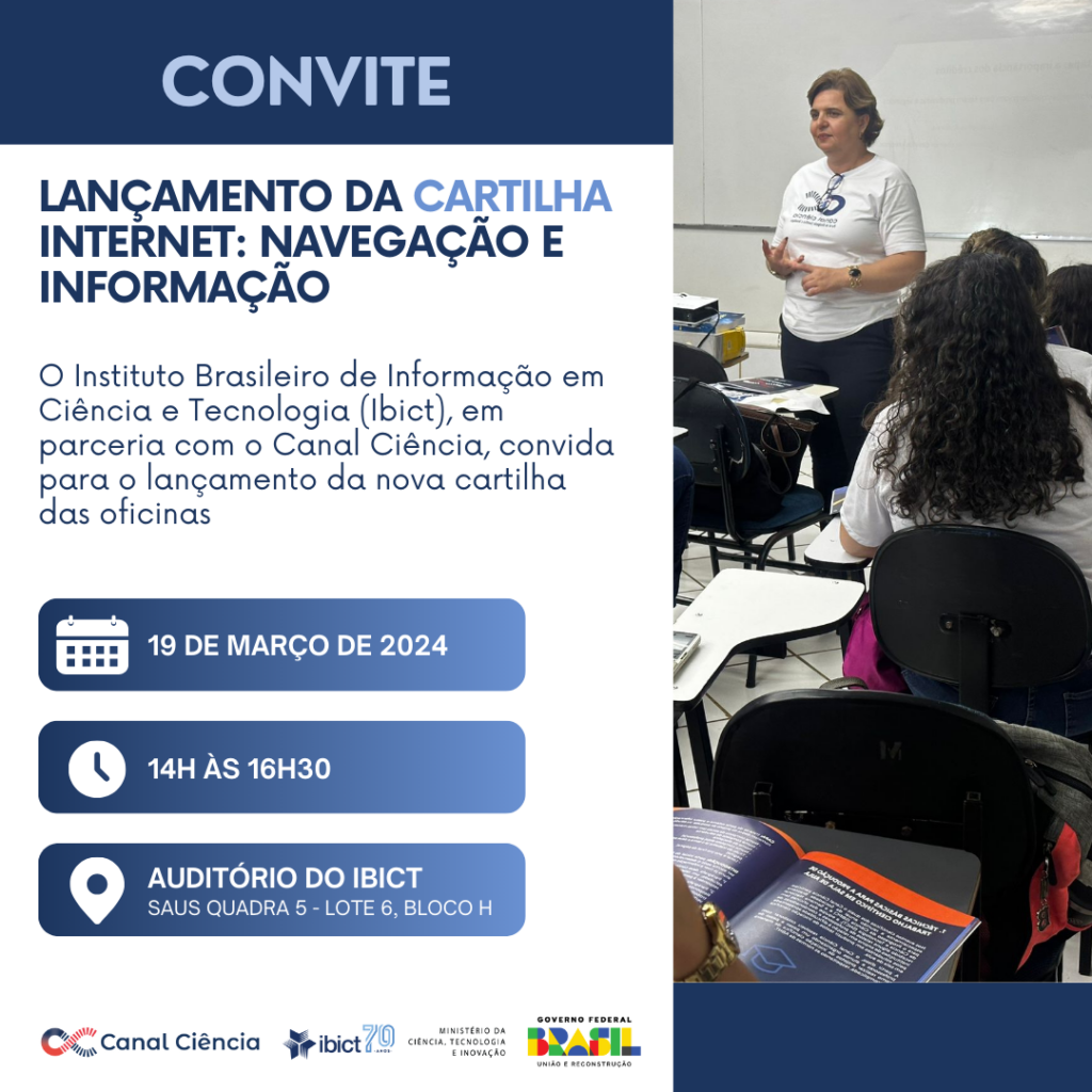 Convite Instagram Lançamento Nova Cartilha